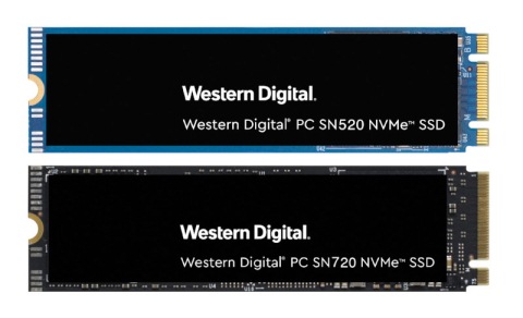 Western Digital представила накопители SSD PC SN720 / SN520 