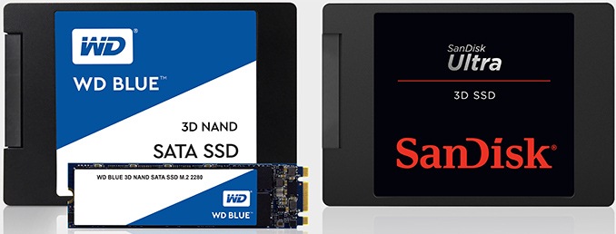 Western Digital представила новые 3D NAND SSD