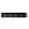 QNAP TS-873U Сетевой RAID-накопитель, 8 отсеков для HDD, 2 порта 10 GbE SFP+, 2 слота M.2 SSD, стоечное исполнение, 1 блок питания