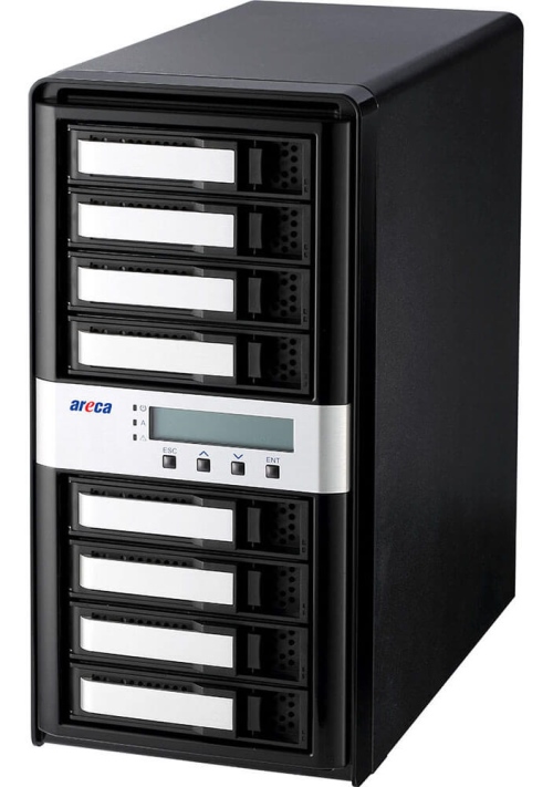 areca представляет новое raid-хранилище arc-8050t2