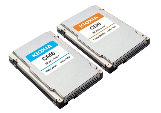 Крупное поступление SSD-накопителей KIOXIA