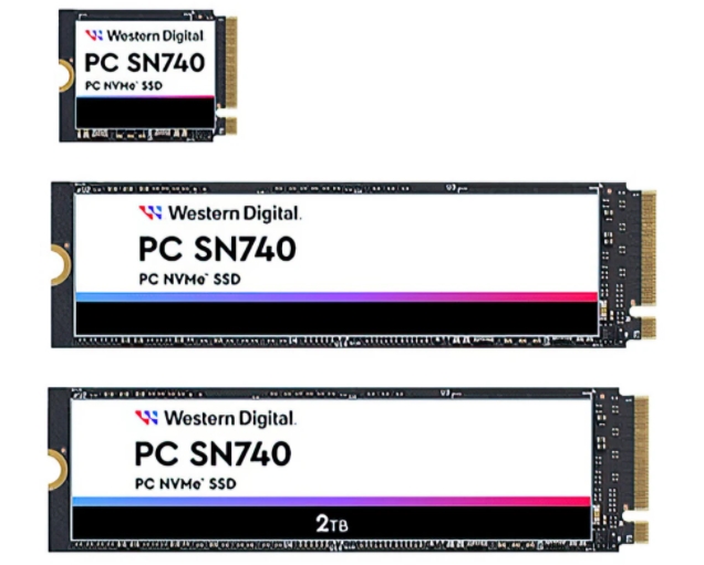 Western Digital представила новый SSD-накопитель PC SN740 NVMe