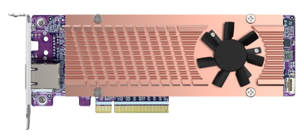 QNAP анонсировала двухпортовые карты QM2 PCIe со слотами M.2 NVMe SSD и портами 10GbE