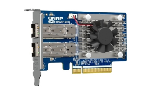 QNAP выпустила сетевую карту расширения QXG-25G2SF-E810