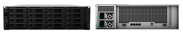 Synology анонсировала стоечное NAS-хранилище RS2821+ 