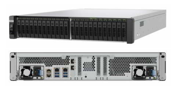 QNAP анонсировала 24-дисковый NAS-сервер TDS-h2489FU R2 с поддержкой U.2 NVMe