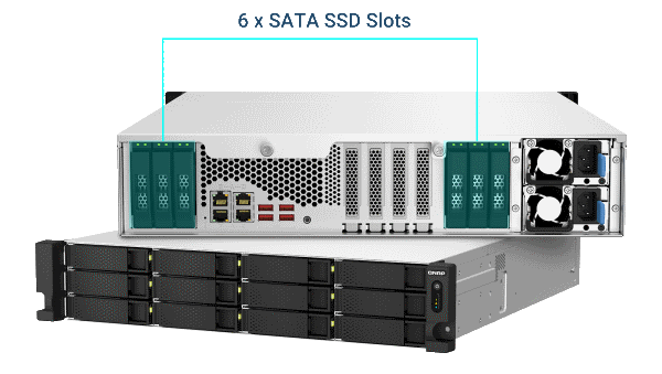 QNAP анонсировала гибридную систему хранения TS-hx87XU-RP