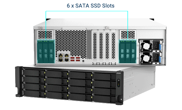 QNAP анонсировала гибридную систему хранения TS-hx87XU-RP