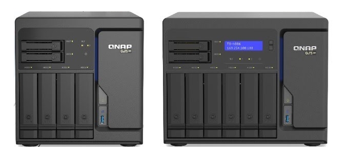 qnap представила новую серию nas-хранилищ ts-hx86