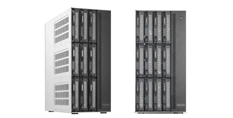 terramaster представила новые nas-хранилища t9-450 и t12-450