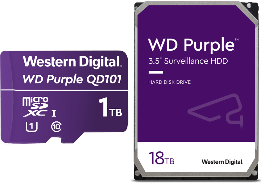 western digital представила новые модели жестких дисков wd purple объемом 18 тб 