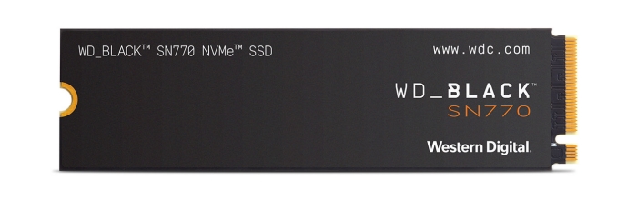 Western Digital представила твердотельный накопитель WD BLACK SN770 NVMe
