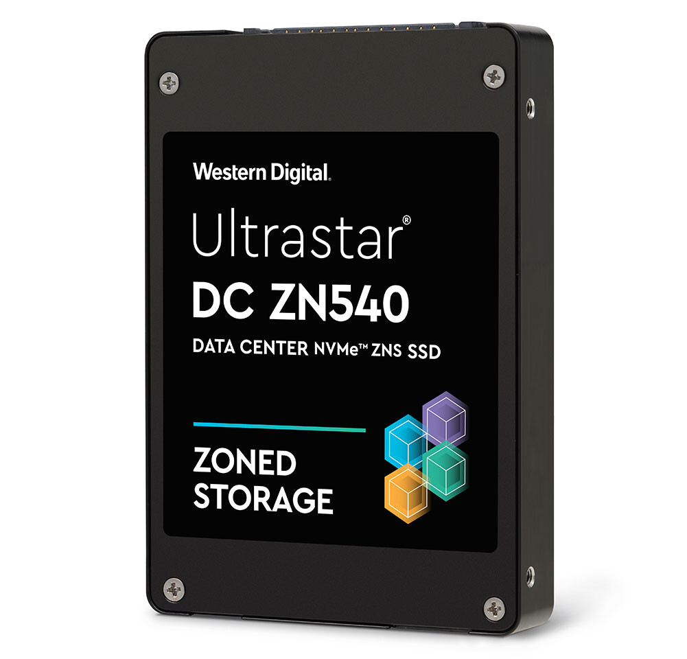 western digital представила твердотельные накопители dc zn540 nvme, ix sn530 и wd blue sn550