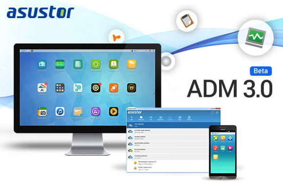 ASUSTOR анонсировала прошивку ADM 3.0