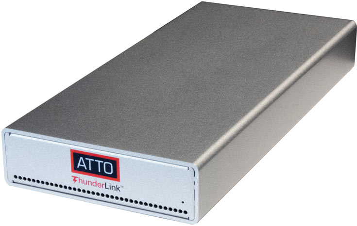 ATTO анонсировала новые адаптеры Thunderbolt 3 с портами 40GbE