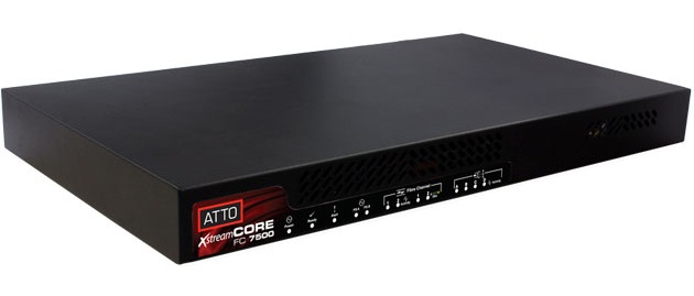 ATTO Technology представила новый контроллер XstreamCORE FC 7500  для флеш-СХД