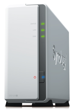 Synology анонсировала компактное NAS-хранилище с одним отсеком DiskStation DS120j