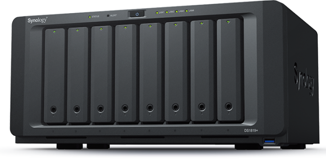 Synology представила NAS-сервер DiskStation DS1819+