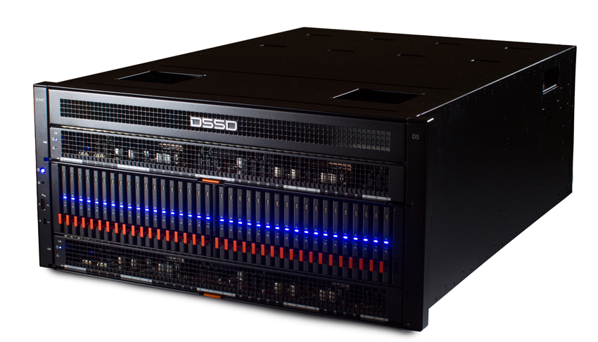 EMC представила новые стоечные флэш-системы - DSSD D5 и VxRack 1000 с DSSD 