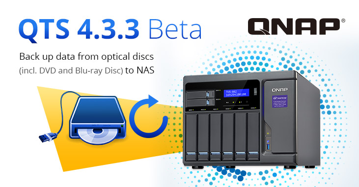 QNAP выпустила QTS 4.3.4 Beta для своих NAS-устройств 