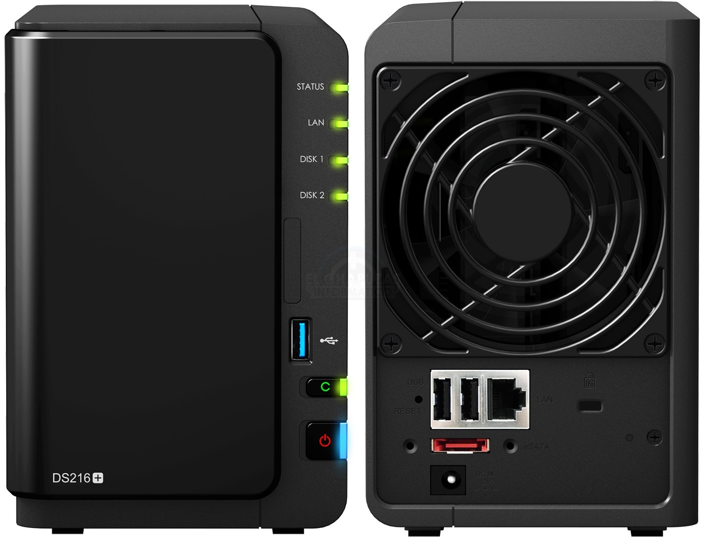 Обзор сетевого накопителя Synology DS216+