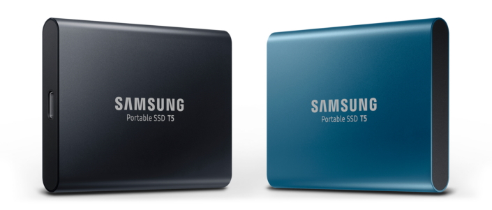 Samsung анонсировала новые SSD накопители T5 