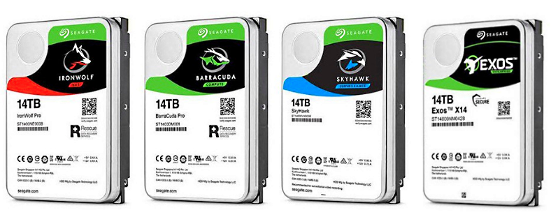 Seagate объявила о выпуске новых жестких дисков емкостью 14 ТБ
