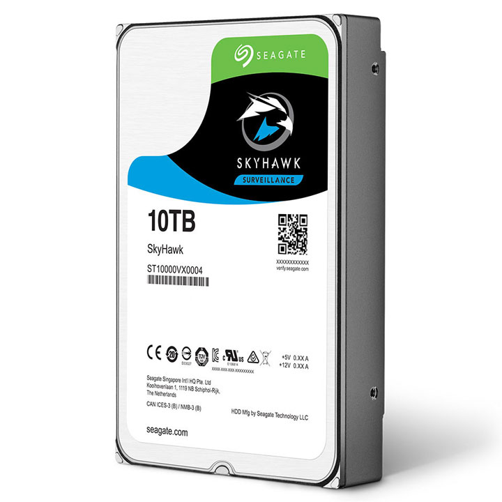 Seagate представила винчестеры SkyHawk AI емкостью 10 ТБ и 8 ТБ