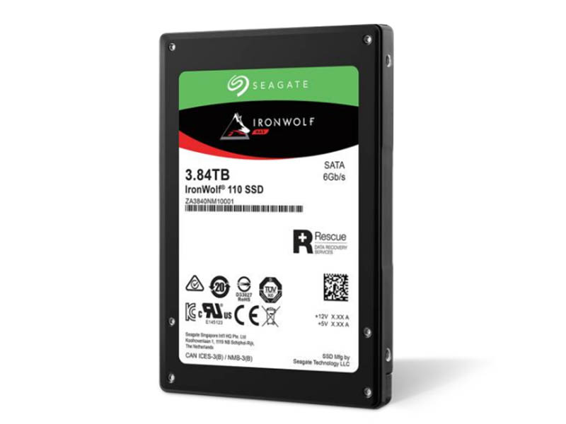 Seagate анонсировала накопители Ironwolf 110 для NAS-устройств