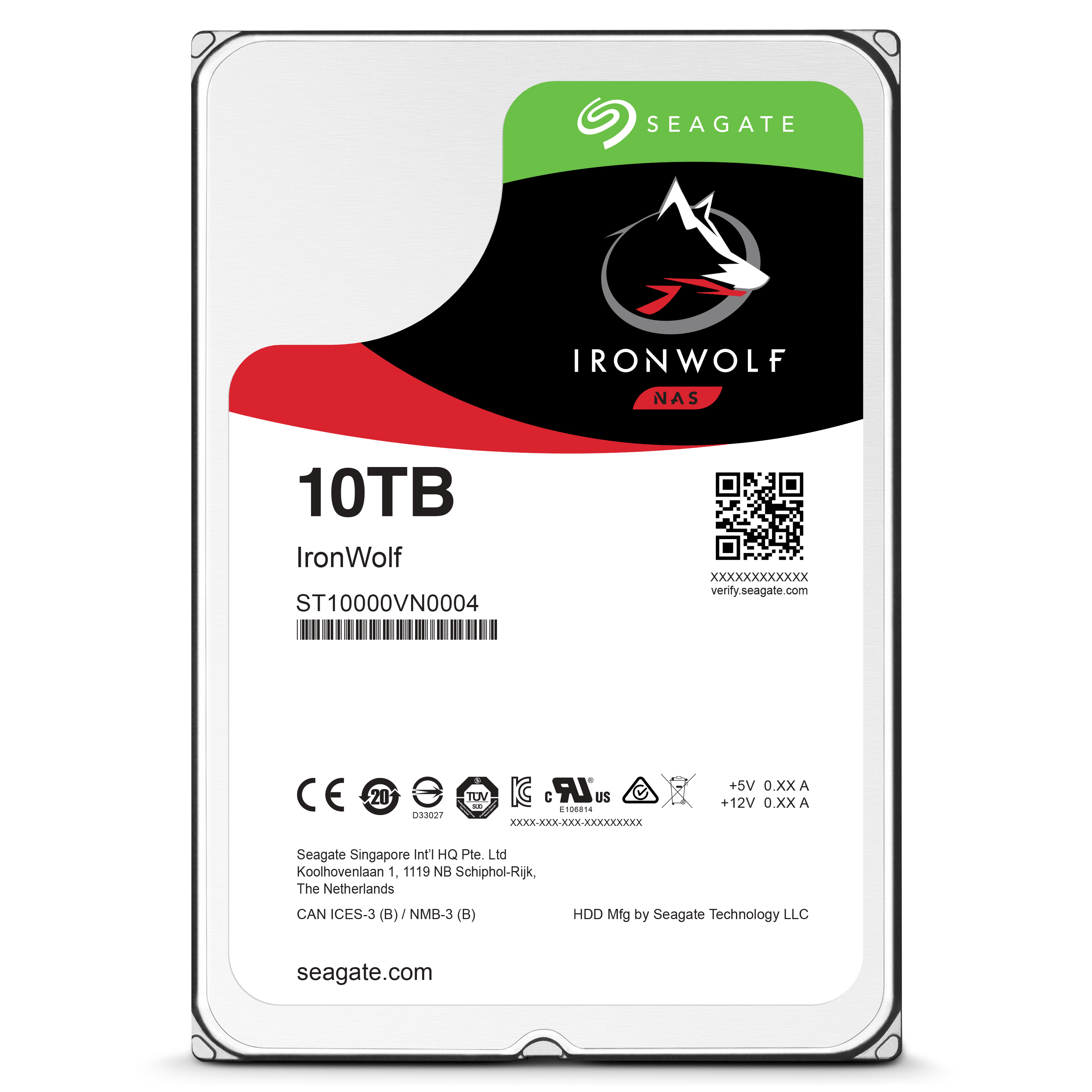 Seagate представила жесткие диски IronWolf Pro 