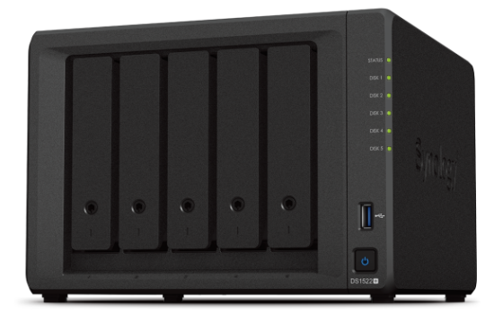 Synology анонсировала DiskStation DS1522+ с 5 отсеками