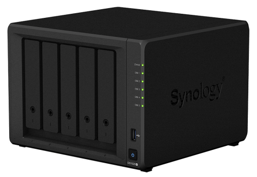 Synology представила новый NAS с 5 отсеками DiskStation DS1520+