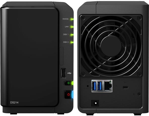 Краткий обзор Synology DiskStation DS214
