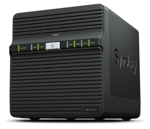 Synology анонсировала сетевое хранилище DiskStation DS423 с 4 отсеками