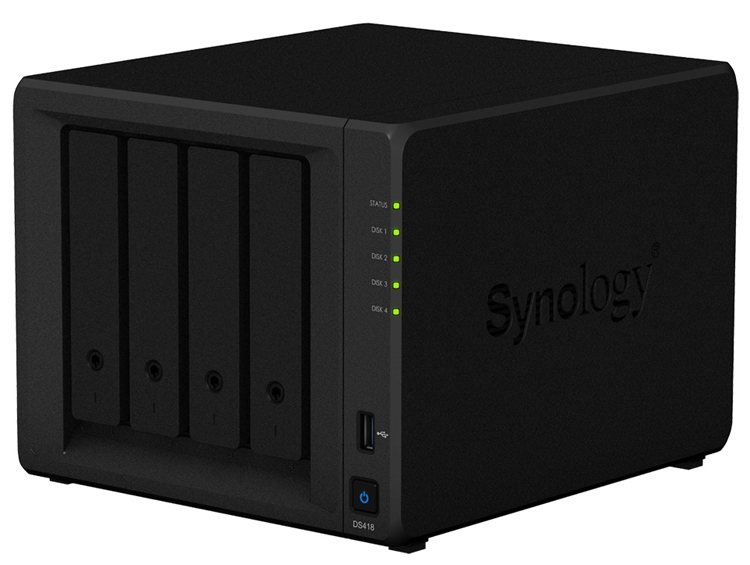 Synology выпустила новое NAS-хранилище DiskStation DS418