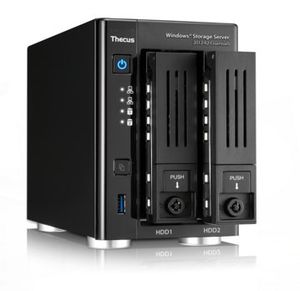 Thecus представила новый NAS-сервер W2810PRO с 4-ядерным процессором Intel Celeron N3150 