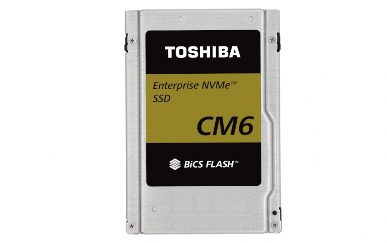 Toshiba анонсировала твердотельные накопители CM6