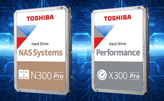Toshiba анонсировала жесткие диски N300 Pro и X300 Pro