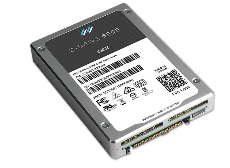 Toshiba объявила 1.6TB и 3.2TB NVMe SSD ZD6000 доступными для OEM