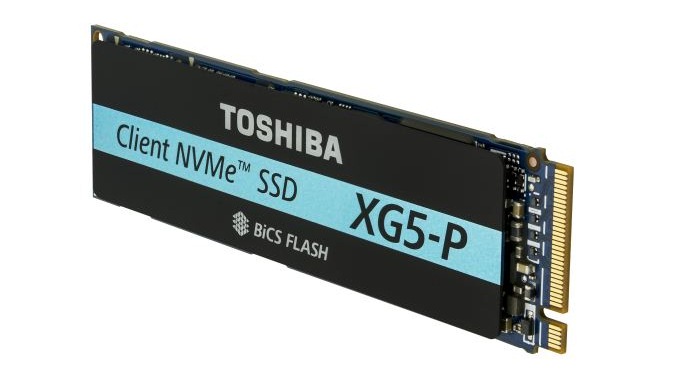 Toshiba анонсировала новую серию SSD-дисков XG5-P ёмкость до 2 ТБ