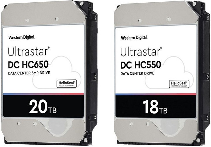 western digital представила жесткие диски ultrastar dc hc650 и ultrastar dc hc550