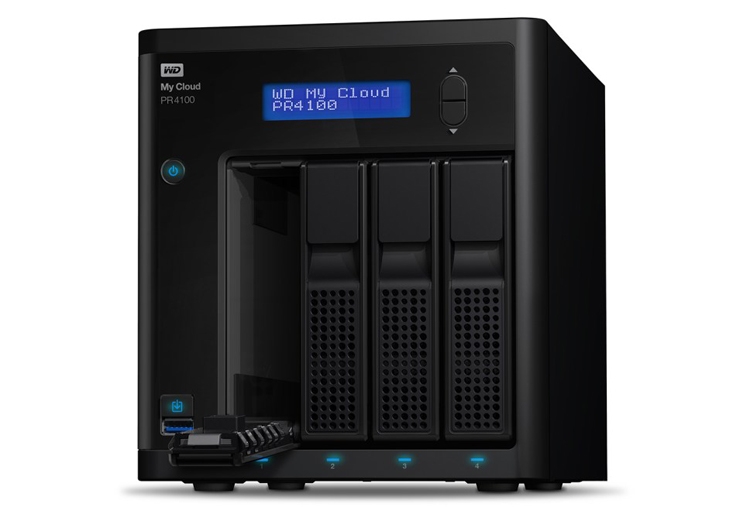 Western Digital представила сетевые хранилища My Cloud Pro с поддержкой 2-х и 4-х накопителей