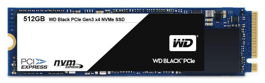 Western Digital анонсировала новые диски WD Black PCIe