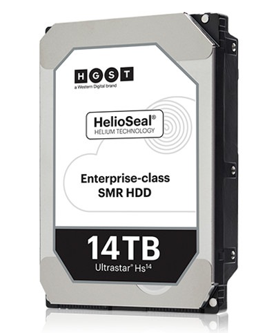 Western Digital выпустила винчестер на 14 ТБ Ultrastar Hs14