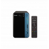 QNAP TS-253B Сетевой RAID-накопитель, 2 отсека для HDD, 2 HDMI-порта. Четырехъядерный Intel Celeron J3455 1,5 ГГц
