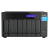 QNAP TVS-h874T-i9-64G Сетевой RAID-накопитель QuTS hero, 8 отсеков 3,5"/2,5", 2 слота M.2 2280 NVMe